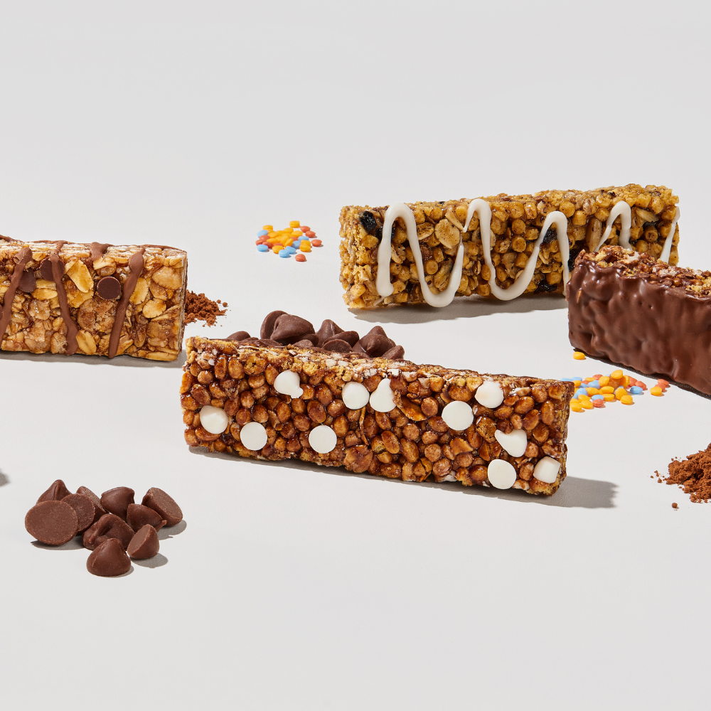 barres pour enfants au chocolat