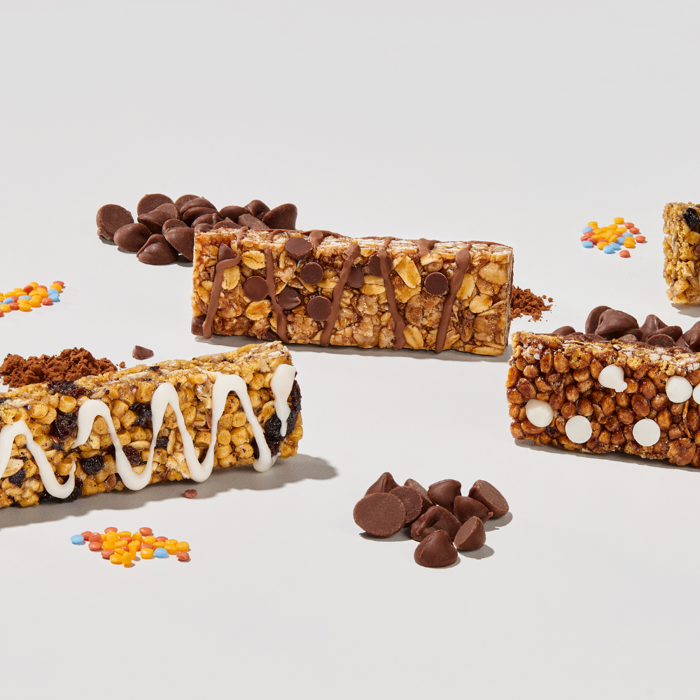 barres pour enfants au chocolat
